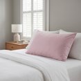 thumbnail image 4 of Unique Bargains 2 Pcs Cotton Pillowcase Envelope Closure Wrinkle Resistant Pale purple, 4 of 4