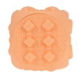 thumbnail image 2 of Nuby Silicone Block Poppers Sensory Teether Toy for Infants, Yellow/Orange, 2 Count, 2 of 8