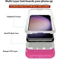 thumbnail image 2 of XCRS Samsung Galaxy A35 5G Étui Robuste à Triple Couche Protecteur, 2 of 5