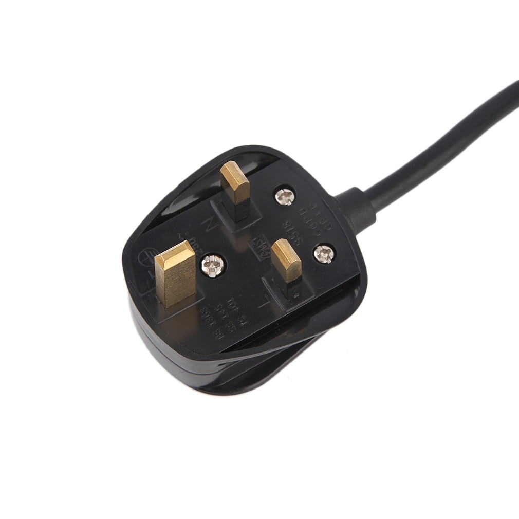 2M 3 Pin Mains Power Plug to IEC C13 Kettle Lead Cable Cord for PC