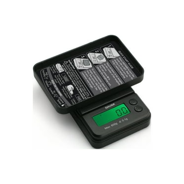 GAUGE Digital Mini Scale 600g x 0.1g Black