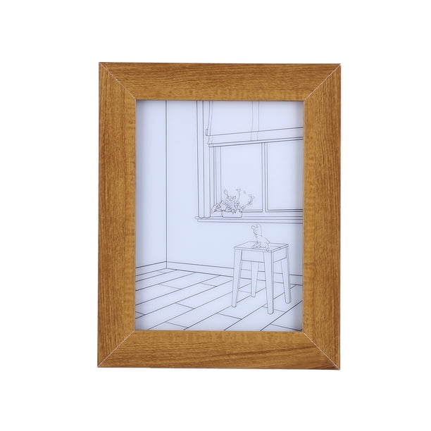 Acrílico LED Marco de madera Lámpara de escritorio Lámpara de escritorio Foto Pintura Accesorios para el hogar JShteea El nuevo