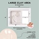 thumbnail image 5 of Baby Clay Handprint and Footprint Kit - White, 5 of 5