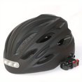 thumbnail image 1 of QJUHUNG Bright Urban Cycling Helmet - Front & Rear LED Safety Lights - Adjustable Fit for Men & Women - Perfect for Commuting  Biking & Leisure Rides, 1 of 7