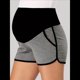 thumbnail image 4 of Pantalones Cortos de Maternidad para Mujer, con Bolsillos, para Dormir, Correr, Hacer Ejercicio y Estar en Casa Gris L, 4 of 7