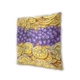 thumbnail image 3 of Citrus Delight 16x16in 2-Piece Cotton Fleece Throw Pillow Covers, Shrink Resistant, Hidden Zip, 3 of 6