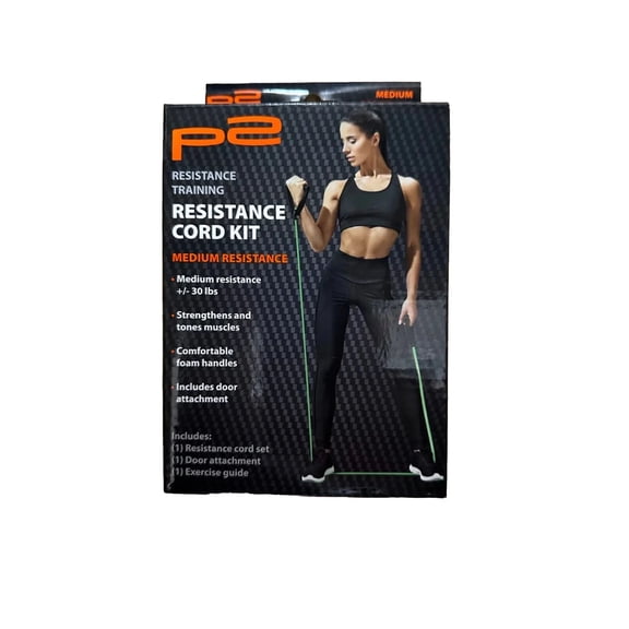 P2 Resistance Training Cord Kit - Medium Resistance (30 lbs) | New in Box