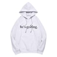 thumbnail image 4 of Tittly Womens Hoodies Tall, Womens Sweatshirts Zip Up, Cute Tops, Athletic Womens Hoodie, Graphic Hoodies White 5XL, 4 of 5
