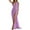 Purple, variant on One Piece Swimsuit with Cover up Skirt Maxi Swimwear Sets for Women Tie Neck Bathing Suits Vacation Beach Dresses Women One-Piece Swimsuits White M