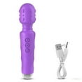 thumbnail image 6 of Personal Massager Wand Massager Powerful Quiet Vibration with 8 Speeds 20 Vibrating Patterns, Sex Toys G Spot Vibrator for Women USB Charging Clitoris Stimulator, 6 of 6