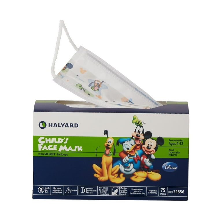 Procedure Mask Pleated Earloops Child Size Kid Design (Disney) NonSterile Procedure Mask Pleated Earloops Child Size Kid Design (Disney) NonSterile