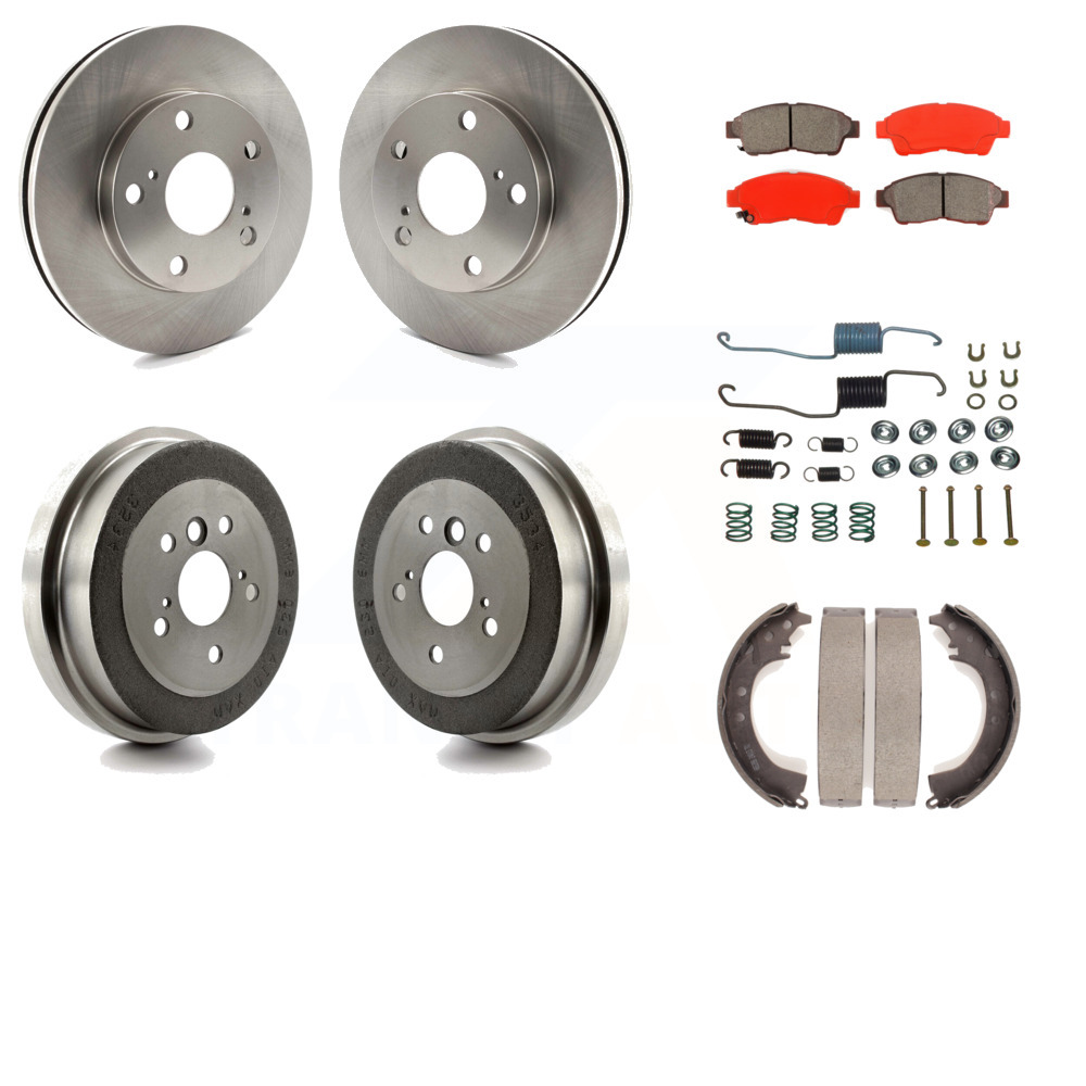 Exclusive G3000 heatflowed castings steel give our rotors the ideal