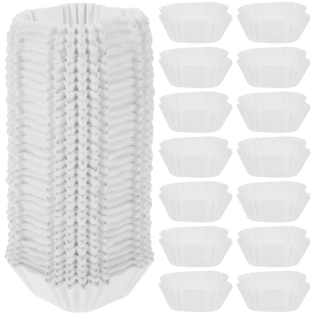 1000 cápsulas de papel para cupcakes, ideales para hornear pasteles, magdalenas y bizcochos.