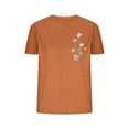 thumbnail image 2 of Aqestyerly T-shirt Blouse d'Été Décontracté à Col Rond Imprimé à Manches Courtes pour Femmes, Haut Quotidien Léger avec Imprimé Élégant, 2 of 6