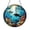 Acrylic 3.5 Inch, variant on Scuba Diver Glass Suncatcher Window Hanging, Stained Glass Style Underwater Art, Ocean Reef Home Decor Accent