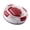 Style 2, variant on Giaone Clear Round Fruit Serving Tray With Rotating Base And Phone Slot Divided Snacks Box Container For Home Entertainment