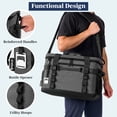 thumbnail image 5 of OPUX Cooler Bag, 60 Cans Insulated Soft Collapsible Portable Cooler, Soft Sided Leakproof Cooler for Beach Camping with Shoulder Strap, Ice Chest for Travel Road Trip Picnic, Charcoal Gray, 5 of 9