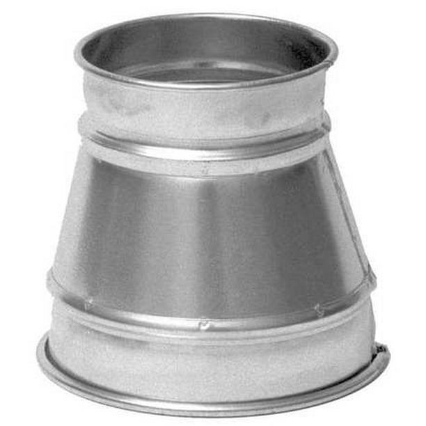 6 x 4 Round Reducer Duct Fitting, 22 ga. NORDFAB - Walmart.com
