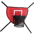 thumbnail image 2 of Cerceau de Basket-Ball Trampoline Cerceau de Basket-Ball Accessoires de Panier de Basket-Ball Trampoline Stand de Basket-Ball Rouge Trampoline en Coton Perlé, 2 of 5