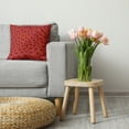thumbnail image 3 of 20" x 20" Simply Daisy Lots of Spots Polyester Accent Pillow, Surf Board Orange Qty 1, 3 of 3