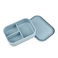thumbnail image 1 of Adult Bento Durable Silicone Food Container Shatterproof Leakproof Design Microwave Dishwasher Safe For Work, 1 of 4