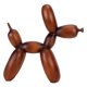 thumbnail image 4 of Figura de perro, estatua de perro con globo, estatua de perro con globo que no destiñe, estatua de animal ultra sensible, 4 of 14