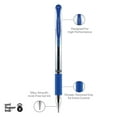 thumbnail image 3 of uniball Gel Grip Gel Pens, Medium Point (0.7mm), Blue Ink, 12 Count, 3 of 6