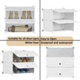 thumbnail image 4 of 10-Tier Shoe Rack Organizer for Closet - Narrow Storage Cabinet for Entryway, Bedroom & Hallway, 4 of 8