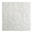 thumbnail image 2 of Great Lakes Tin Jamestown Gloss White 2ft x 2ft Lay In Ceiling Tiles (5 Pack), 2 of 6