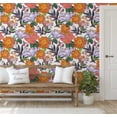 thumbnail image 5 of S4Sassy Peel & Stick Vinyl Wallpaper, Vibrant Hand-Sketched Floral Wallpaper Contact Paper Waterproof - Multicolor On White, 25"X 120", Removable Wall Covering For Home Decor In Bedrooms, Cabinets, 5 of 9