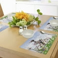 thumbnail image 4 of Ambesonne Outdoor Place Mats Set of 4, Vintage Romantic Bike, Standard Size, Multicolor, 4 of 6