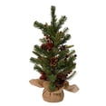 thumbnail image 3 of Kurt S. Adler TR0607 Arbre de Baies Rouges et Pommeaux de Pin 24 Po., 3 of 5