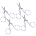 thumbnail image 1 of Tijeras plegables de acero inoxidable plateadas de 4 piezas, 1 of 3