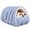 blue, variant on 2.0 Upgraded Thickened Self-Warming Cat Bed for Small Dogs & Cats, Cozy Indoor Puppy House, Hooded Cat Cave Bed, Soft Kitten Nest, Pet Sleeping Tent