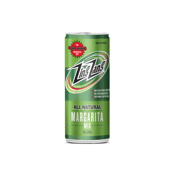 (24 Cans) Zing Zang Margarita Mix, 8 Fl Oz