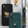 thumbnail image 2 of Funda de silicona para OnePlus 10T, carcasa cuadrada con dibujos de astronauta espacial, 1 + 10R ACE Pro 10 Pro 9RT 9R 9 Pro 8 8T 7T Pro 6T 7 Fivean unisex, 2 of 2