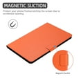 thumbnail image 3 of Dteck Slim Case For ALL-NEW Kindle Fire HD 8 and HD 8 Plus (10th Generation, 2020 Release), Slim Fit PU Leather Folio Flip Case Multi-angle Standing Cover Auto Wake Sleep, Orange, 3 of 6