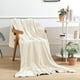 thumbnail image 1 of Cobija para Sofá, Mantas Ultra Suaves Color Crema Blanco para Viajar, Acampar, Sofá Cama, Cobija Ligera y Acogedora para Todas las Estaciones, Decoración y Cobija para Regalar para Mujer y Hombres, 5, 1 of 7
