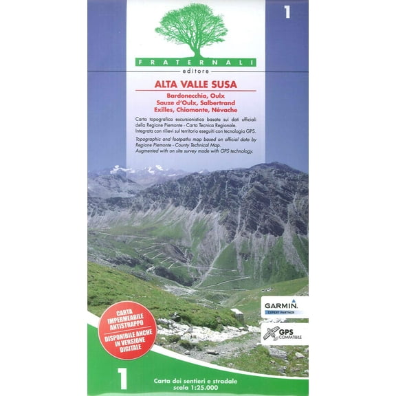 aavv Alta Valle Susa (Paperback) wandelkaart