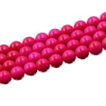 thumbnail image 2 of QIQUWOHUL 40 Pcs Colored Glass Beads Wood Beads For Crafts Glass Round Beads For Fall DIY Jewelry Decor Pearl Beads For Jewelry Making Necklace Earrings Jewelry Making And Jewelry Repairing, 2 of 9