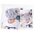 thumbnail image 5 of GAXIRE Kids Bathing Hat Waterproof Cartoon Shower Cap with Elastic Band for Bath Use Assorted Color 2pcs, 5 of 8