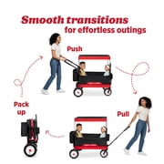 Radio Flyer All-Terrain Kid & Cargo Push Folding Wagon, Air Tires