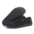 thumbnail image 6 of Canvas Sneaker Slip On Non Slip Casual Shoes Lace Up Canvas Low Top White Shoes Loafers Fashion Black Sneaker, 6 of 11
