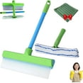 thumbnail image 5 of 12in Window Cleaning Kit,3 in 1 Recyclable Silicone Window Cleaning Scraper for Shower Glass Mirror Door Car, 5 of 7