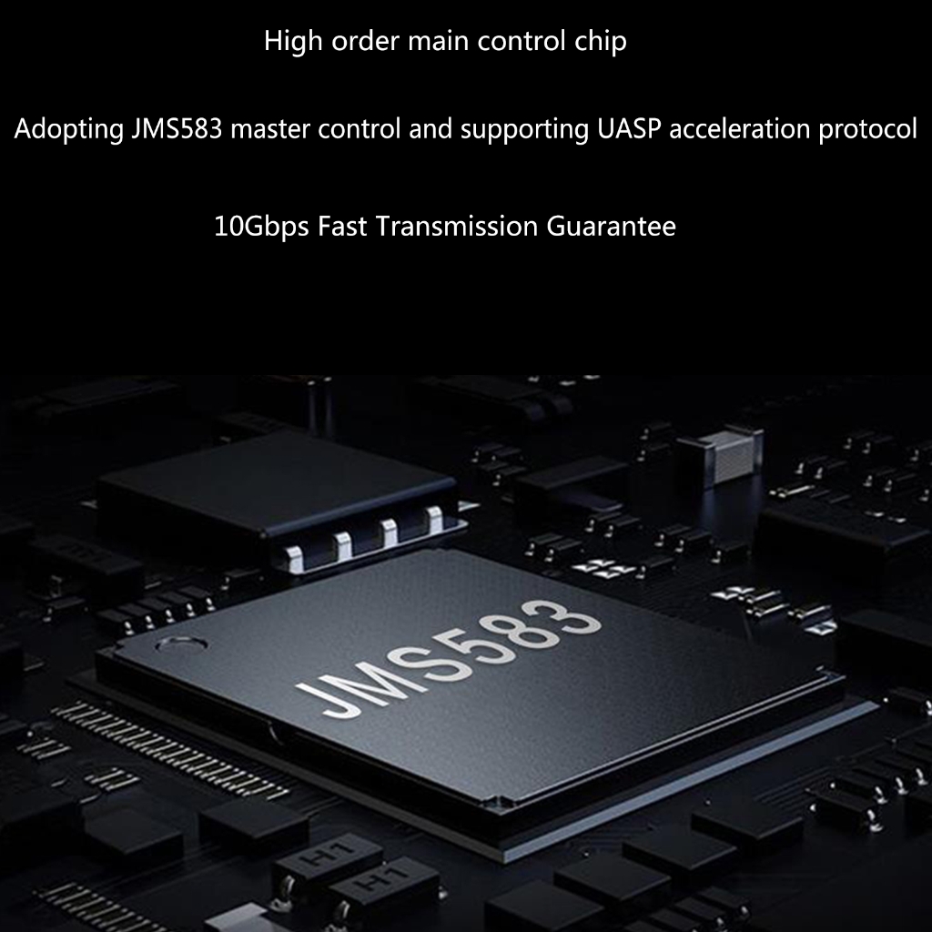 Zeiwohndc Professional Grade 2230 M.2 NVMe SSD Case Protect Your Files USB3.1 Gen2