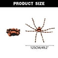 thumbnail image 4 of Halloween Outdoor Decorations Hairy Spider,Scary Giant Spider Fake Large Props for Yard Party Decor, 4 of 9