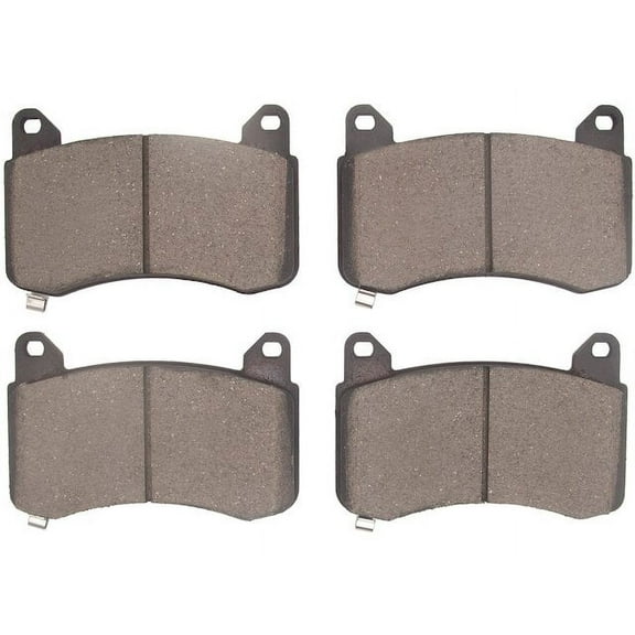 Front Brake Pad Set - Compatible with 2020 - 2023 Tesla Y 2021 2022