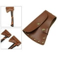 thumbnail image 2 of 1 funda para porta hacha, kit de herramientas, funda duradera, color marrón, para acampar L, 2 of 9