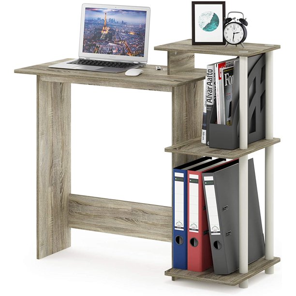 11192EX/BK 99797E Home Computer Desk Writing Table, Espresso Finish
