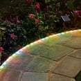 thumbnail image 3 of Mainstays 24 Foot Solar Powered PVC Multicolor Flexible Outdoor Rope Light, 3 of 11